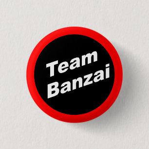 Team Banzai Small Button