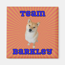 Team Barkley - 2 Inch Square Magnet