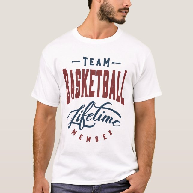 Team Basketball T-Shirt (Front)