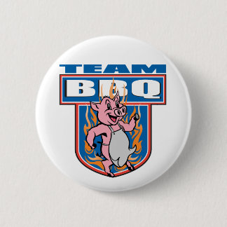 Team BBQ Pork 6 Cm Round Badge