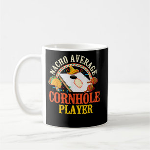 Team Bean Bag Player Champ Nacho Average Cornhole Coffee Mug