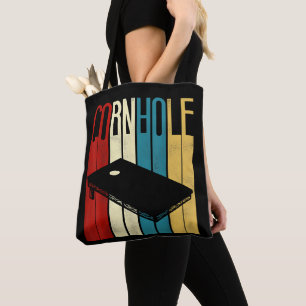 Team Bean Bag Player Champ Retro Vintage Cornhole 