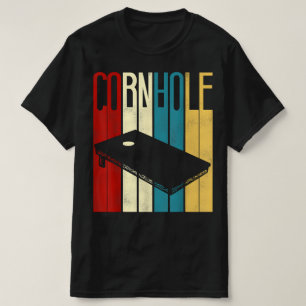 Team Bean Bag Player Champ Retro Vintage Cornhole T-Shirt