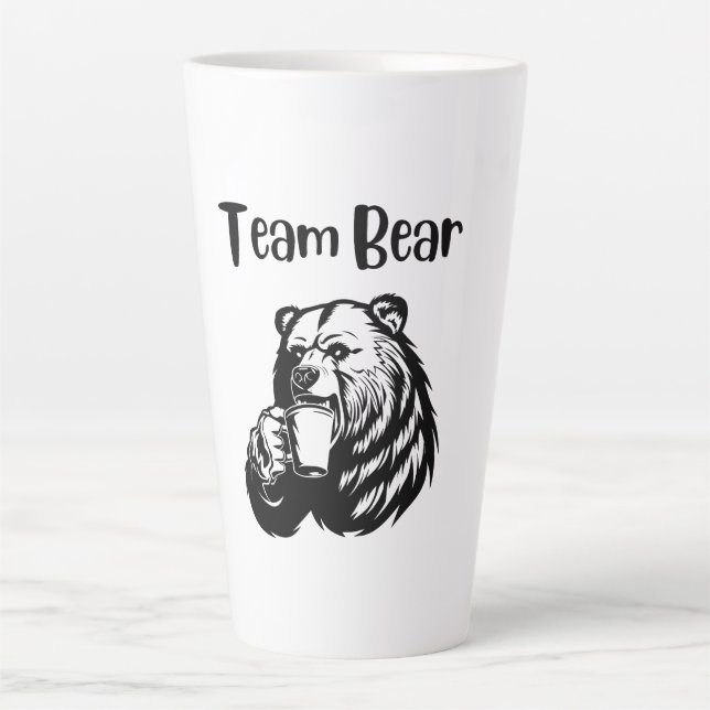 Team Bear Latte Mug (Front)