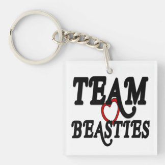 Team Beasties  Love Key Chain