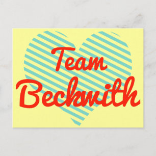 Team Beckwith Postcard