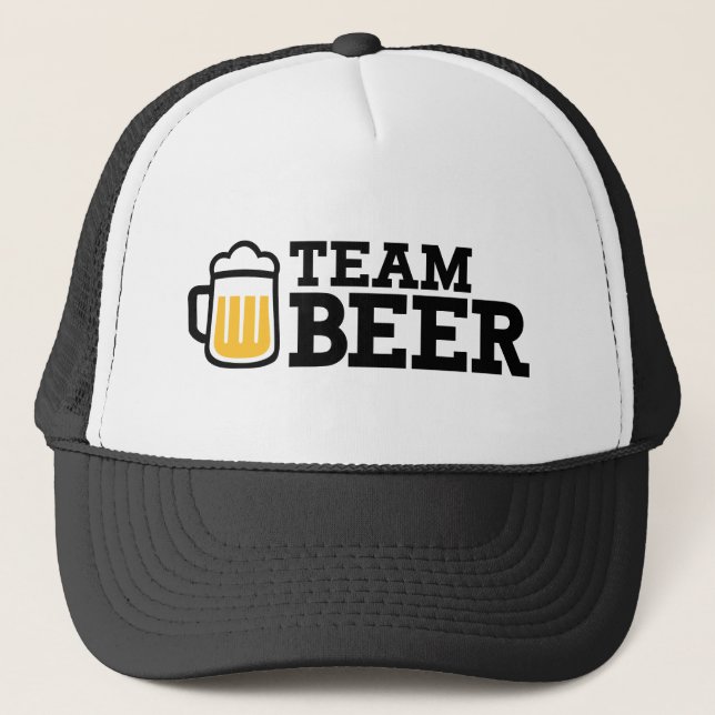 Team beer trucker hat (Front)
