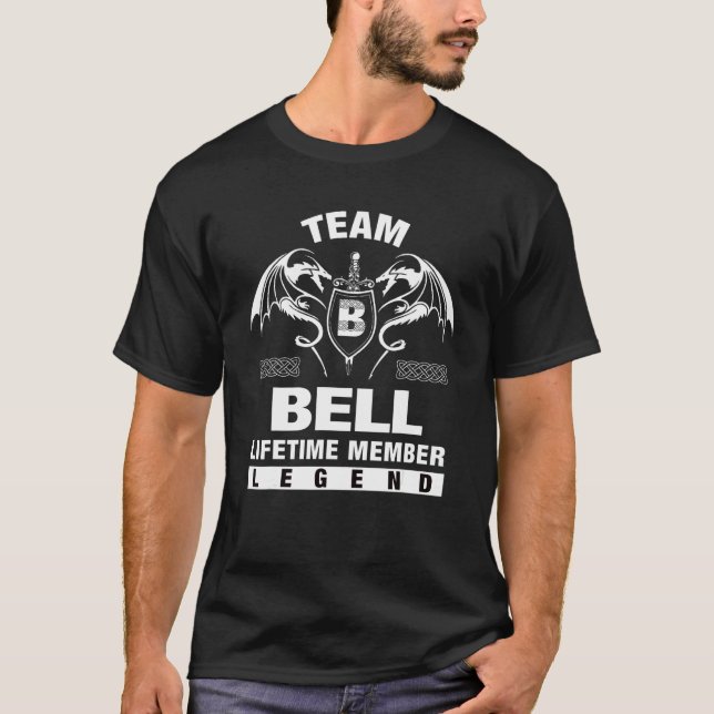 Team Bell Lifetime Member T-Shirt (Front)