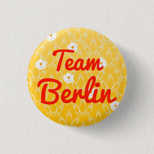 Team Berlin 3 Cm Round Badge