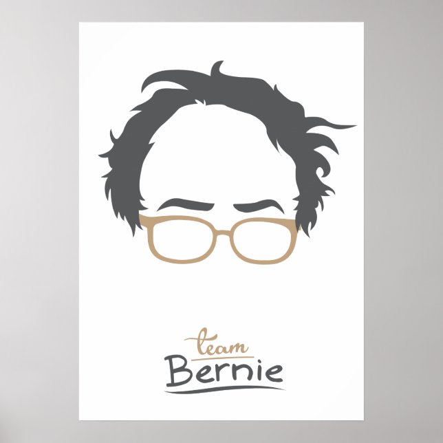 Team Bernie - Bernie Sanders for President Poster (Front)