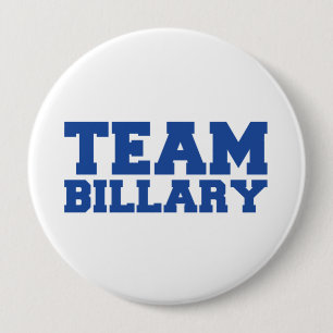 TEAM BILLARY CLINTON.png 10 Cm Round Badge