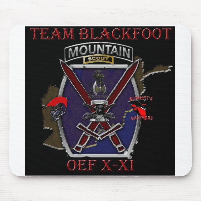 Team Blackfoot Mouse Pad (Front)