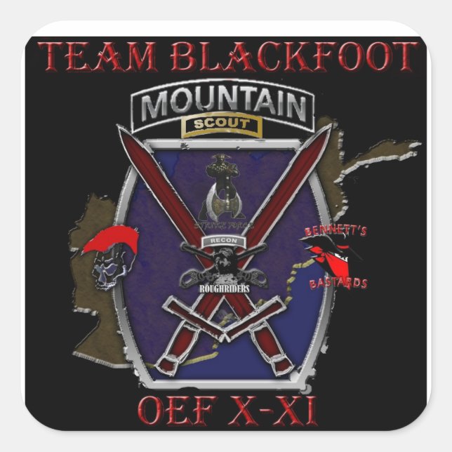 Team Blackfoot Sticker (Front)