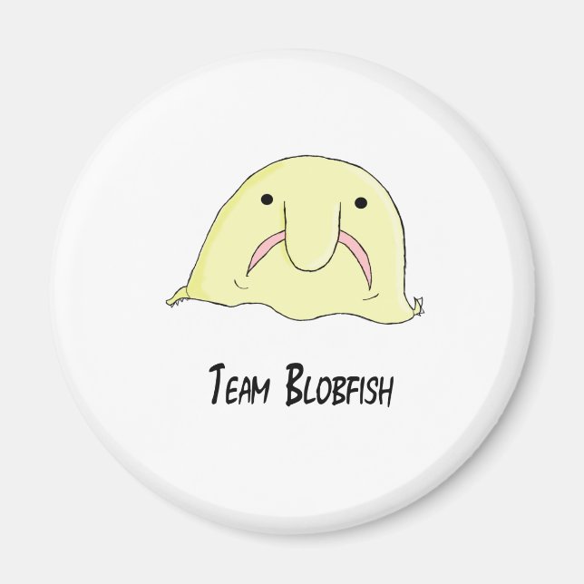 team blob magnet (Front)