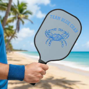 team blue crab pickleball paddle