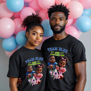 Team Blue Team Pink Gender Reveal T-shirt