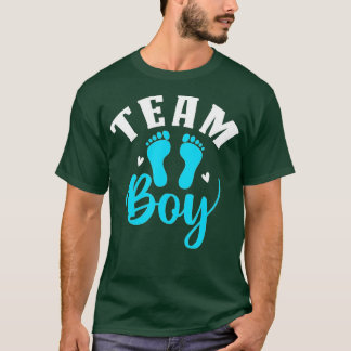 Team Boy Baby Boy Team Blue Cute Gender Reveal Par T-Shirt