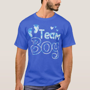 Team Boy Baby Pump Gender Reveal Party Pink Or Blu T-Shirt