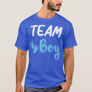 Team BOY Gender Reveal Baby Shower Baby Reveal Pa T-Shirt