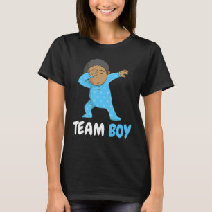Team Boy Gender Reveal Men Women Cool Baby Boy 2 T-Shirt
