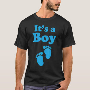 Team Boy It's A Boy Baby Shower Gender Reveal Part T-Shirt
