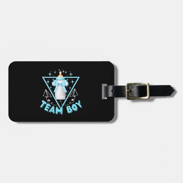 Team Boy Luggage Tag (Front Horizontal)