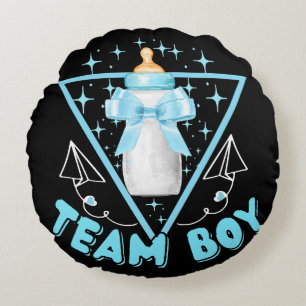 Team Boy Round Cushion