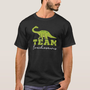Team Brachiousaurus Dinosaur Future Paleontologist T-Shirt