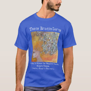 Team Brainstorm Mental Health Awareness Art T-Shirt