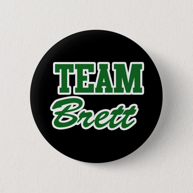 Team Brett Survivor 6 Cm Round Badge (Front)