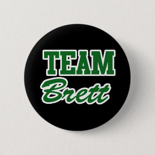 Team Brett Survivor 6 Cm Round Badge