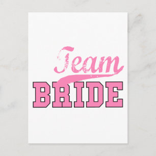 Team Bride 1 Postcard