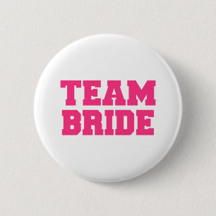 Team Bride 6 Cm Round Badge