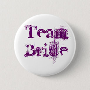 Team Bride 6 Cm Round Badge