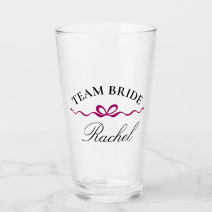 Team Bride Accessory · Custom Gift Bridesmaid Glass