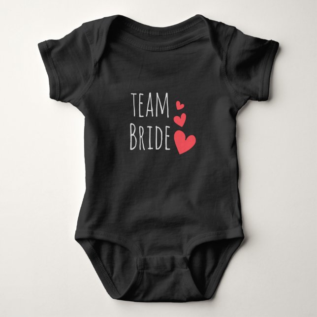 Team Bride Baby Bodysuit (Front)