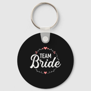 Team Bride Bachelorette Party Key Ring