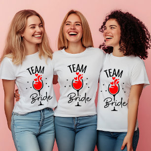 "Team Bride" Bachelorette Party T-Shirt
