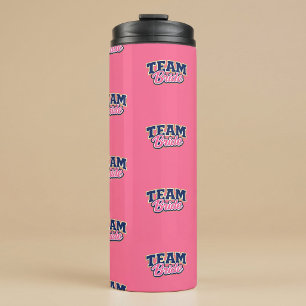Team Bride Bold Wedding Party Thermal Tumbler