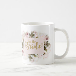 Team Bride - Bride mug - matching rose floral