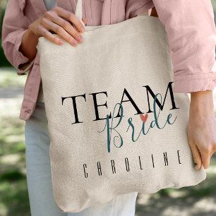 Team Bride   Bridesmaid   Wedding Tote Bag