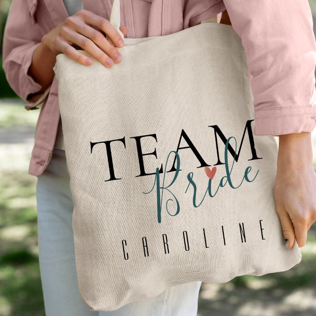 Team Bride | Bridesmaid | Wedding Tote Bag (Creator Uploaded)