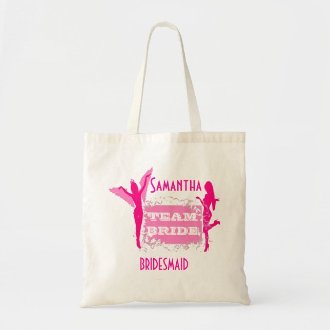 Team Bride bridesmaids Tote Bag (Front)