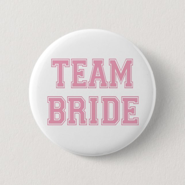 Team Bride button (Front)
