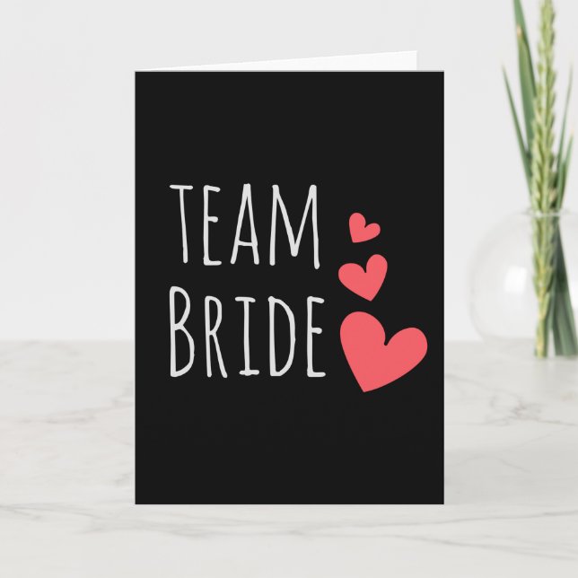 Team Bride Card (Front)