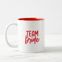 Team bride | Cool modern eyecatching red