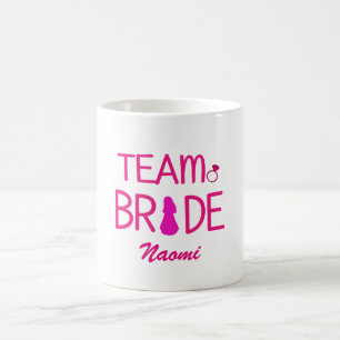 Team Bride - Custom Bridesmaid Mugs