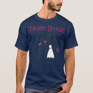 Team Bride Cute Wedding T Shirts