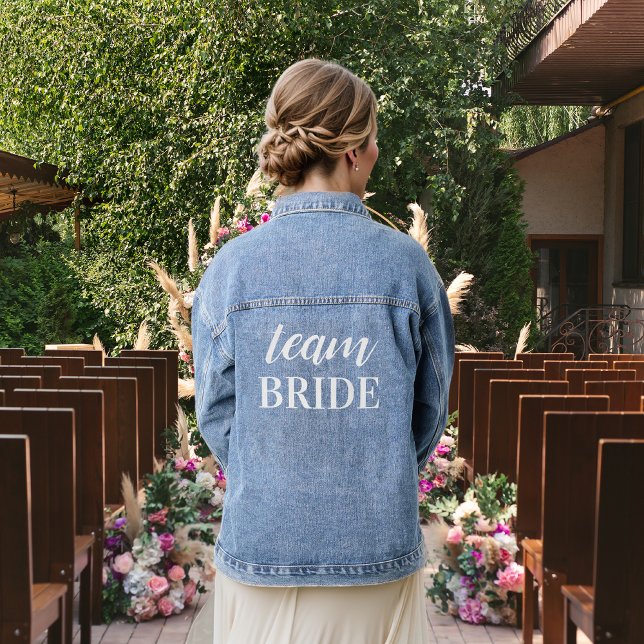 Team Bride Denim Jacket (Creator Uploaded)