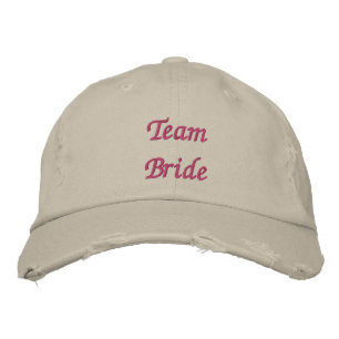 Team Bride Embroidered Hat
